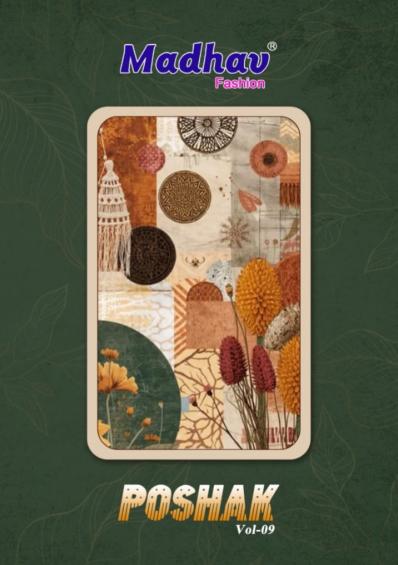 Madhav poshak vol 9 wholesale dress materials online chennai